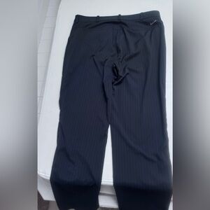 Nike Black Pinstripe Golf Pants 38 X 34